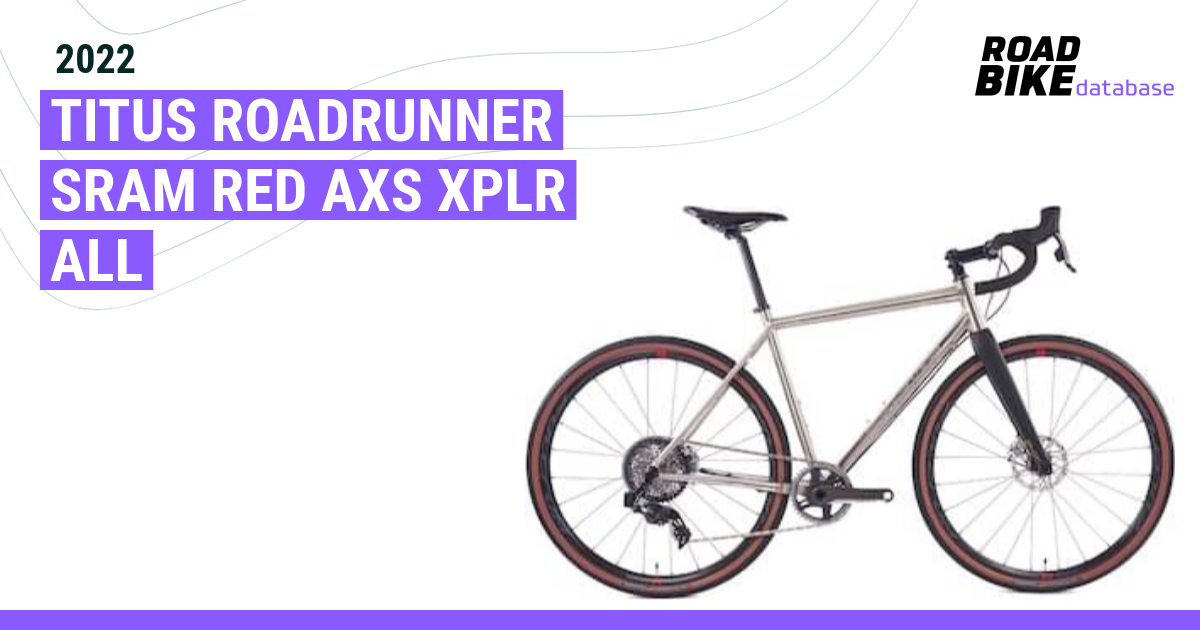 2022 Titus Roadrunner SRAM Red AXS XPLR All - Specs, Reviews, Images ...