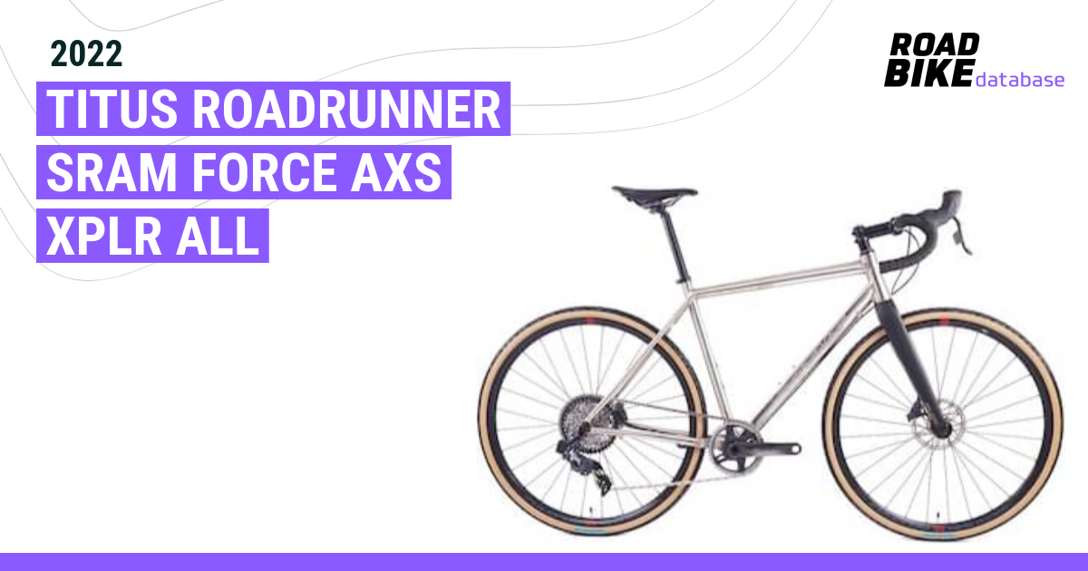 2022 Titus Roadrunner SRAM Force AXS XPLR All - Specs, Reviews, Images ...