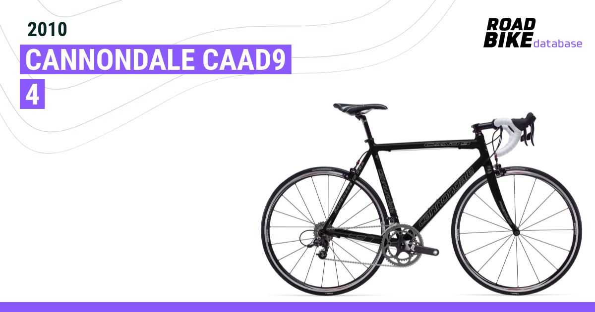 Cannondale caad9 size chart hotsell
