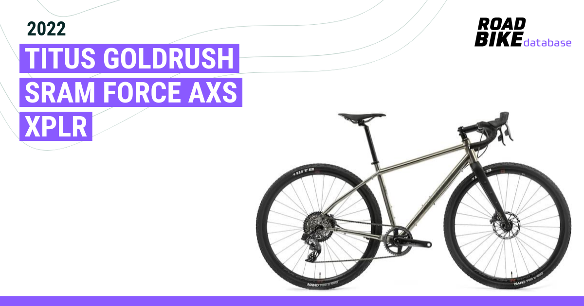 2022 Titus Goldrush SRAM Force AXS XPLR - Specs, Reviews, Images - Road ...