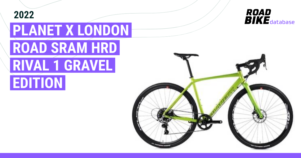 2022 X London Road SRAM HRD Rival 1 Gravel Edition Specs, Reviews, Images Road Bike
