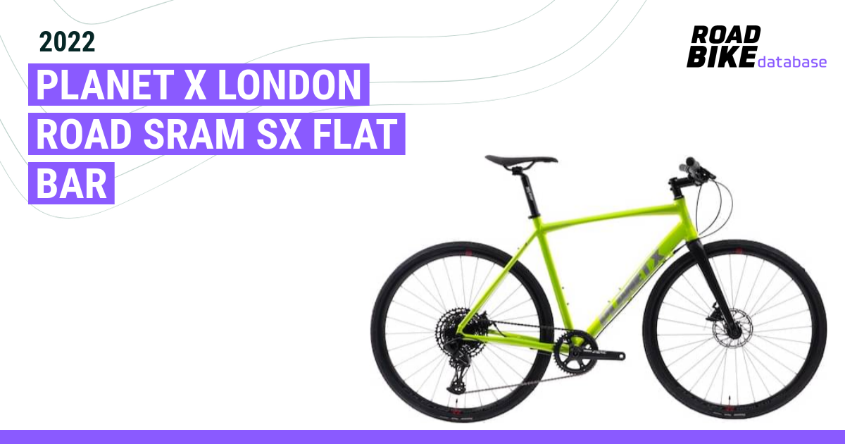 2022 X London Road SRAM SX Flat Bar Specs, Reviews, Images Road Bike Database