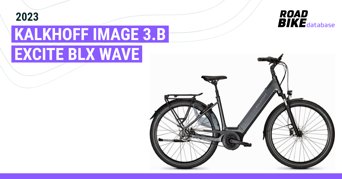 2023 Kalkhoff IMAGE 3.B EXCITE BLX Wave - Specs, Reviews, Images - Road ...