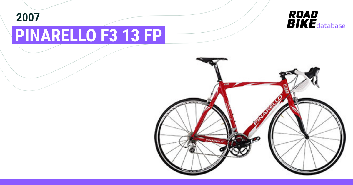 2007 Pinarello F3 13 FP Specs Reviews Images Road Bike Database