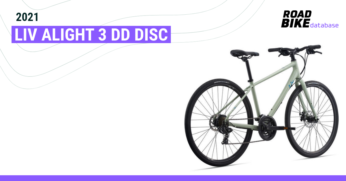 liv alight 3 dd disc hybrid bike 2020