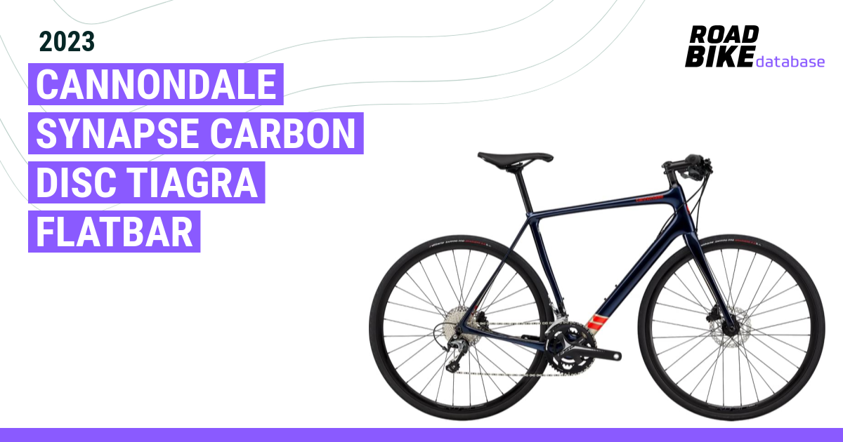 Cannondale synapse carbon outlet disc tiagra flat bar