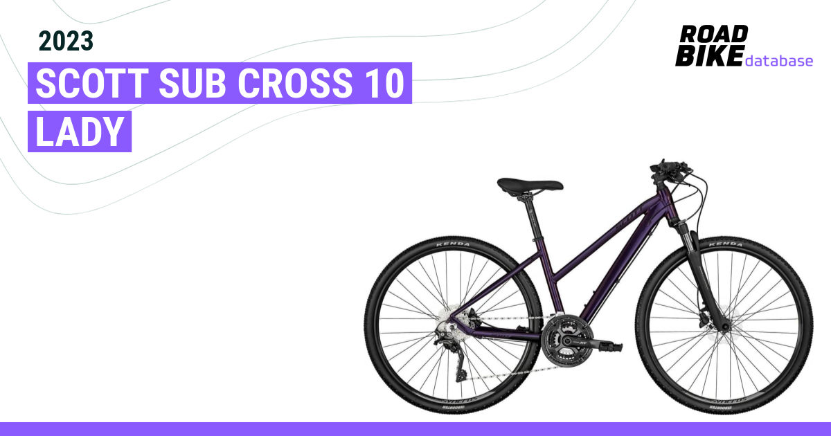 Scott sub cross discount 10 lady bike