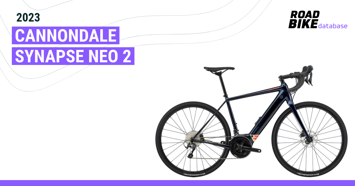 Cannondale synapse best sale neo 2 weight