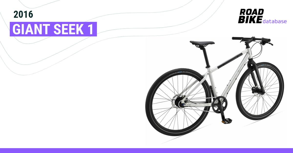 Giant seek 1 online hybrid bike