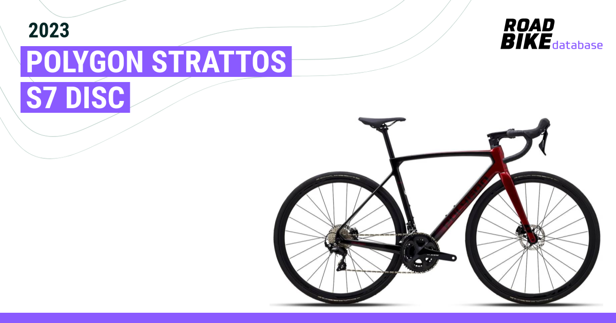 2023 Polygon Strattos S7 Disc - Specs, Reviews, Images - Road Bike Database