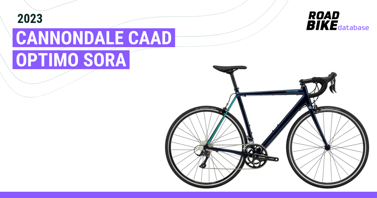 2023 Cannondale CAAD Optimo Sora - Road Bike Database