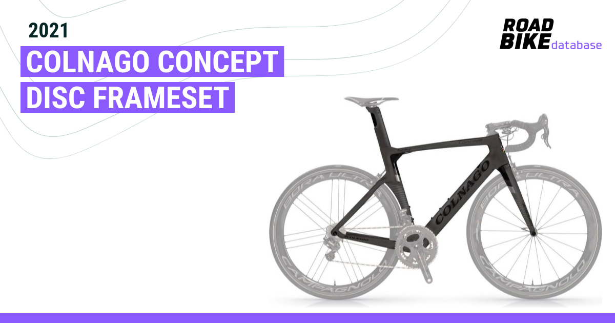 Colnago concept disc online frameset