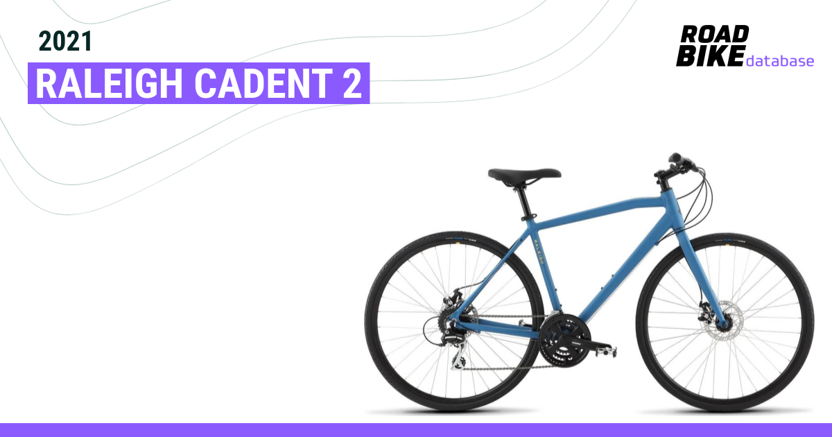 raleigh bicycles cadent 2 fitness hybrid bike