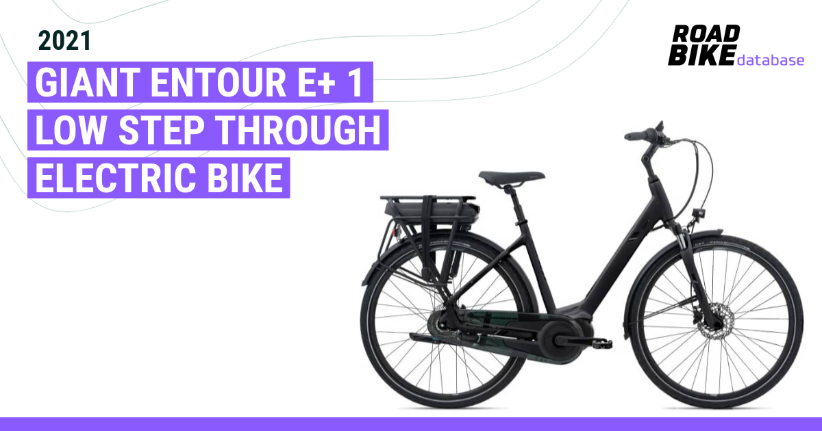 2021 Giant Entour E 1 Low Step Through Electric Bike Specs