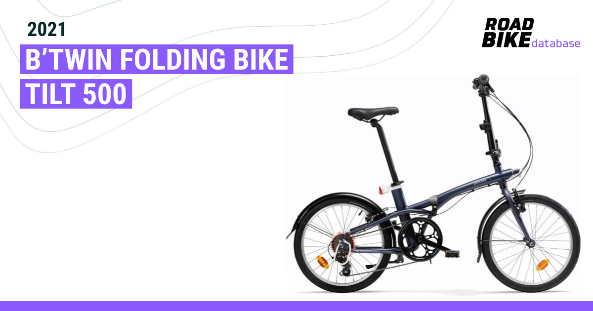 2021 B TWIN Folding Bike Tilt 500 Specs Reviews Images Road