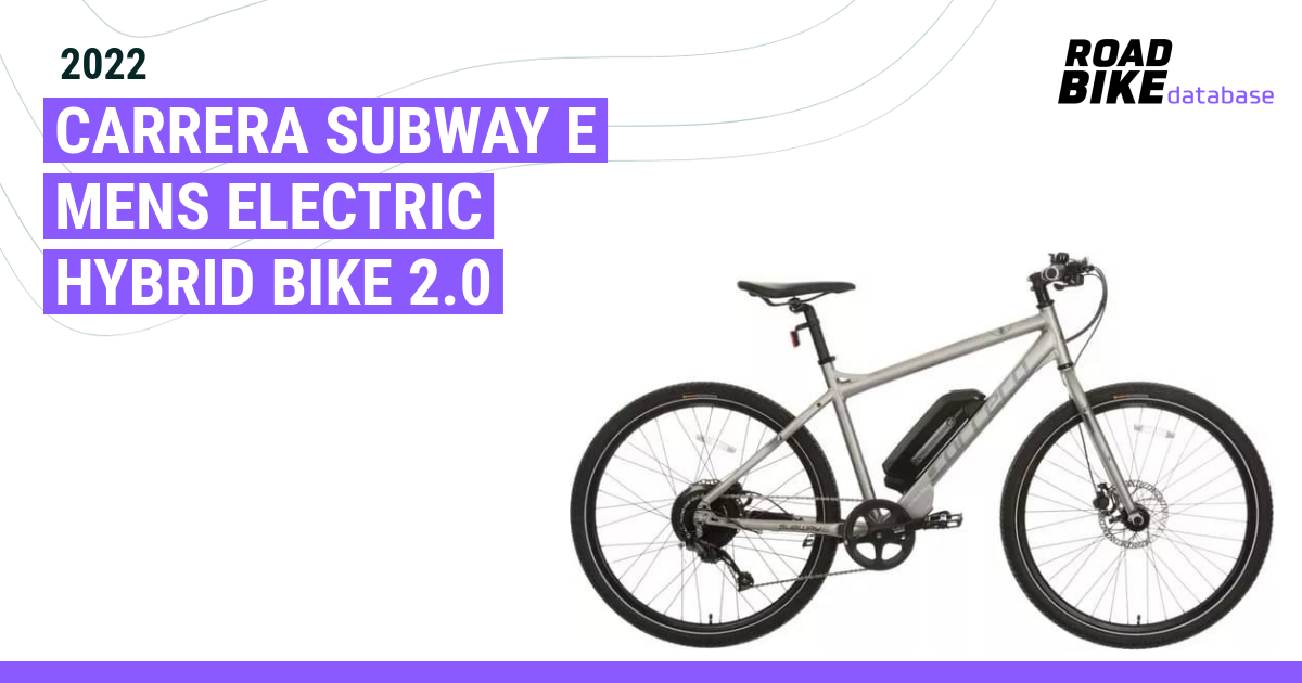 halfords carrera subway e bike