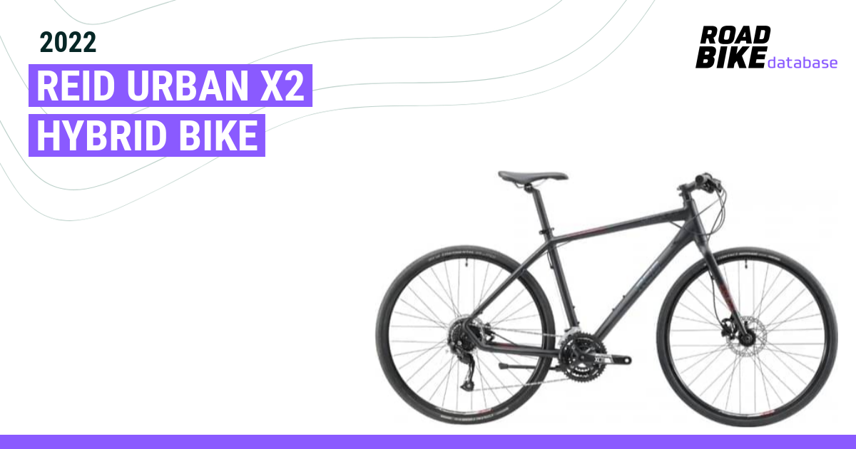 2022 Reid Urban X2 Hybrid Bike - Specs, Reviews, Images - Road Bike ...