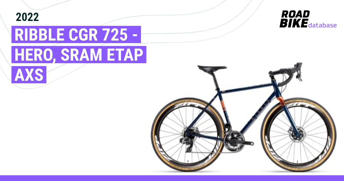 2022 Ribble CGR 725 - Hero, SRAM eTap AXS - Specs, Reviews, Images ...