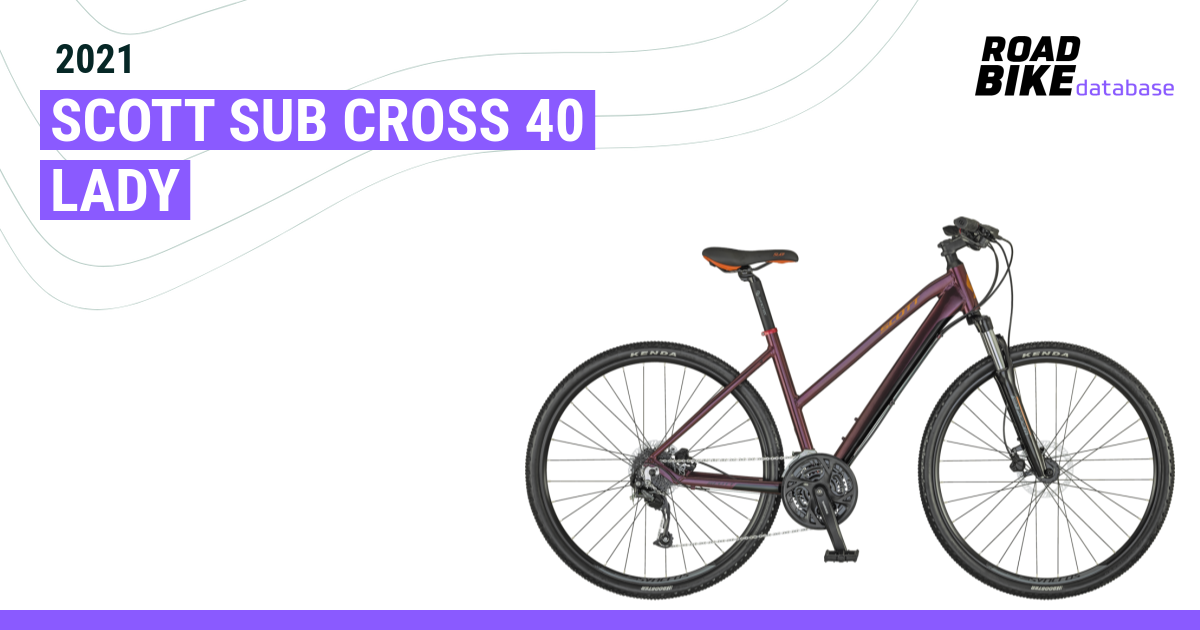 Vélo scott sub cross best sale 40 lady