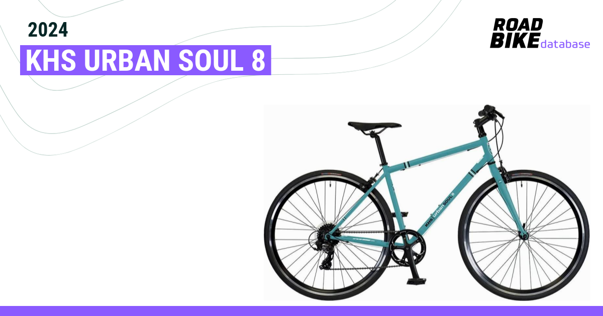 2024 KHS URBAN SOUL 8 Specs Reviews Images Road Bike Database