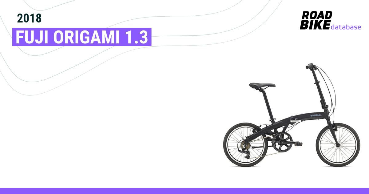 fuji origami 1.3 folding bike