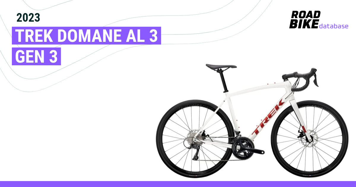 2023 Trek Domane AL 3 Gen 3 Specs, Reviews, Images Road Bike Database