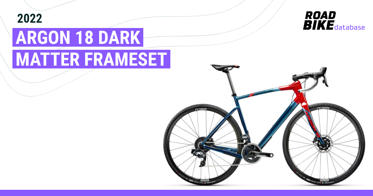 argon 18 dark matter frameset