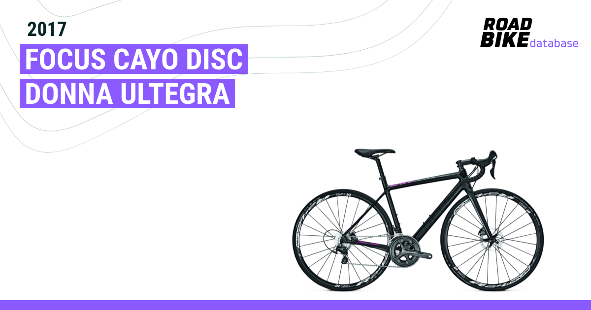 2017 Focus Cayo Disc Donna Ultegra - Road Bike Database