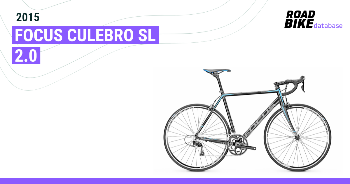 2015 Focus Culebro SL 2.0 - Specs, Reviews, Images - Road Bike