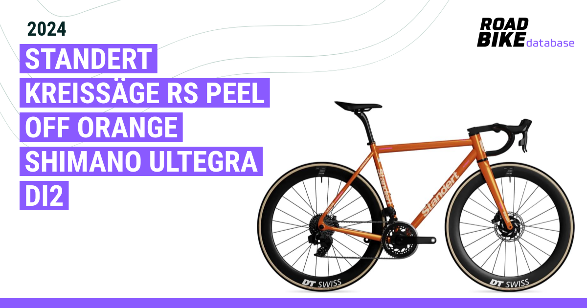 2024 Standert Kreissäge Rs Peel Off Orange Shimano Ultegra Di2 - Specs 